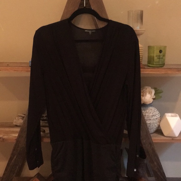 James Perse Deep V Dress - Picture 2 of 5